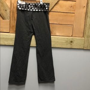 Victoria secret pink grey pants